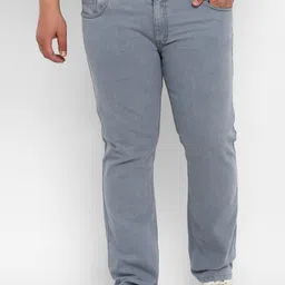 Urbano Plus Men Clean Look Mid-Rise Stretchable Bootcut Jeans-image-16