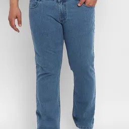 Urbano Plus Men Mid-Rise Clean Look Stretchable Bootcut Jeans-image-18