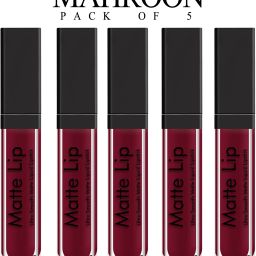 Matte Liquid Mini Lipstick Combo| Pack of 5 Lipsticks For Women-10