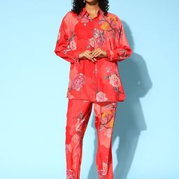 Runway Dreams Printed Shirt With Trouser-image-3