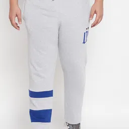 bigbanana Men Plus Size Printed Cotton Track Pants-picture-19