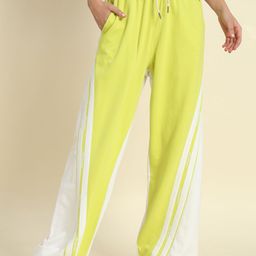 PockMAN Women Colourblocked Relaxed-Fit Anti-Odour Pure Cotton Track pant-image-65