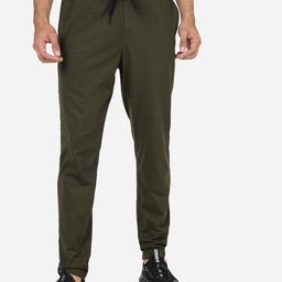 JADE BLUE Men Pure Cotton Slim-Fit Track Pant-image-9
