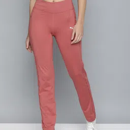 Puma Women Mauve Solid Straight Fit Track Pant-image-85