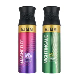Ajmal Unisex Pack of 2 Magnetize & Nightingale Deodorant-14