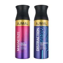 Ajmal Unisex Pack of 2 Magnetize & Distraction Deodorant-19