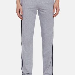 IVOC Men Grey Solid Cotton Track Pant-image-69