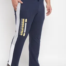 bigbanana Plus Size Men Printed Cotton Track Pant image 2