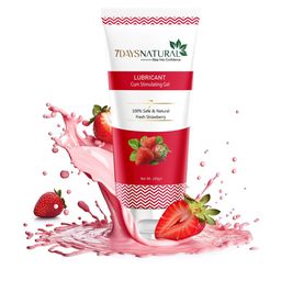 7 DAYS Natural Fresh Strawberry Water-Based Lubricant Cum Stimulating Gel - 100 g-45