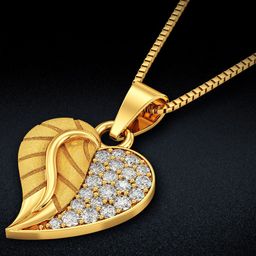 Joyalukkas 22K Gem Stone Gold Pendant-2.42gm-image-15