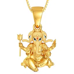 Joyalukkas Kids 22KT Lord Ganesh Pendant Gold- 3.55 gm-42