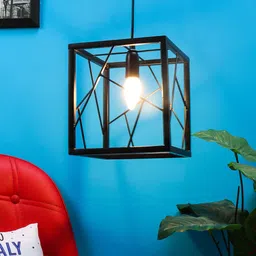 Aapno Rajasthan Black Contemporary USP Pendant Lamp-image-68