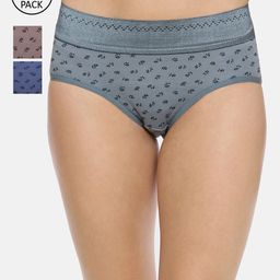 RedRose Women Pack of 3 Hipster Briefs-picture-37