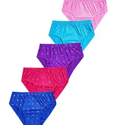 YELLOWDELIGHT Pack Of 5 Printed Hipster Briefs YD 632 Breeze (w) panties S-5p-picture-10