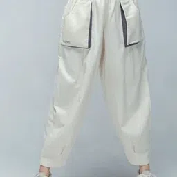 KSHM Pure Cotton Mid Rise Work Play Track Pants-image-10