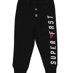 Bodycare Kids Boys Black Printed Cotton Jogger-picture-19