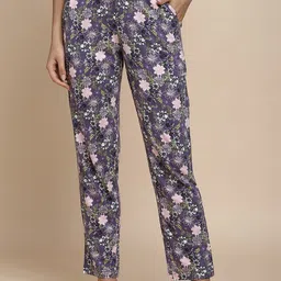 Van Heusen Women Floral Printed Lounge Pants-picture-40