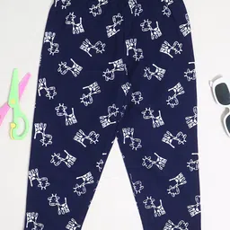 BE AWARA Kids Printed Cotton Lounge Pants-image-48