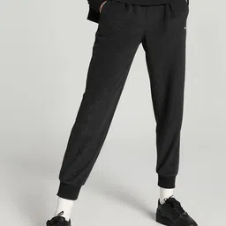 Puma HER Winterized Relaxed Fit Mid-Rise Joggers-image-2