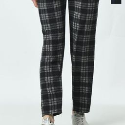 BAESD Men Pack Of 2 Checked Track Pants-5
