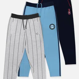 HELLCAT Boys Pack of 3 Solid Track Pants-image-9
