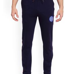 SPORTO Men Navy Blue Solid Track Pants-image-80