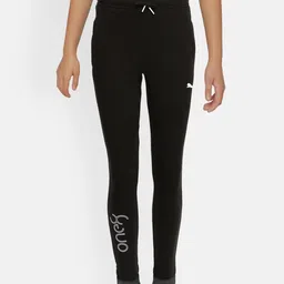Puma Boys Black one8 Virat Kohli Logo Solid Regular Fit Track Pants-image-60
