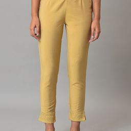 W Women Slim Fit Trousers-84