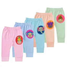 Superminis Pack of 5 Printed Cotton Lounge Pants-image-37