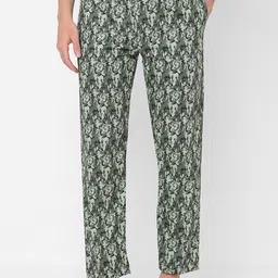URBAN SCOTTISH Men Printed Pure Cotton Lounge Pants-image-86