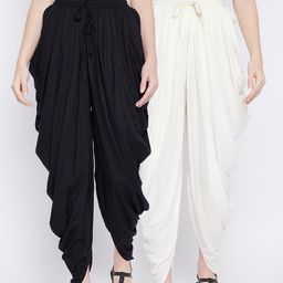 TULIP 21 Women Pack Of 2 Solid Dhoti Pants-picture-16