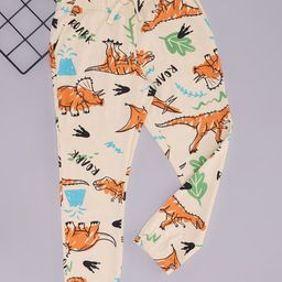 Pantaloons Junior Boys Printed Pure Cotton Track Pants-40