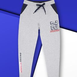 3PIN Boys Anti-Odour Typography Printed Cotton Mid-Rise Track Pants-image-83