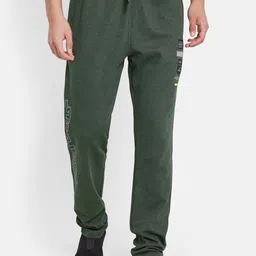 Octave Men Mid-Rise Cotton Track Pants-image-92