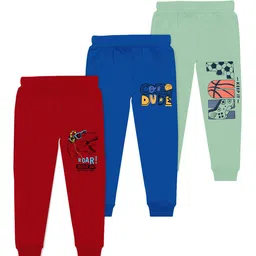 BAESD Boys Pack Of 3 Printed Joggers-picture-31