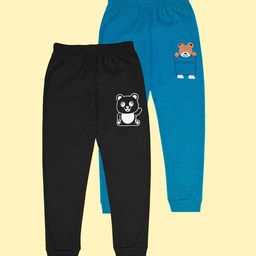 BAESD Infants Boys Pack Of 2 Graphic Printed Joggers-image-72