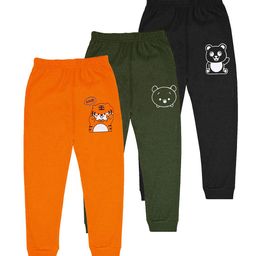BAESD Infant Boys Pack Of 3 Mid Rise Joggers-94