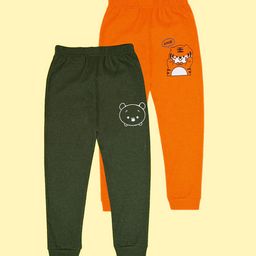 BAESD Infants Boys Pack Of 2 Graphic Printed Joggers-image-64