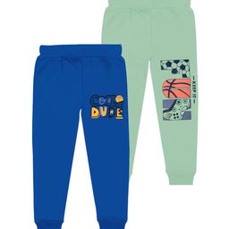 BAESD Boys Pack Of 2 Printed Joggers-picture-51