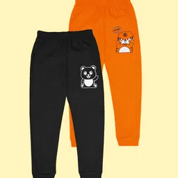 BAESD Infants Boys Pack Of 2 Graphic Printed Joggers-image-63
