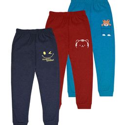 BAESD Infant Boys Pack Of 3 Cotton Mid Rise Joggers-83
