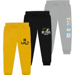 BAESD Boys Pack Of 3 Printed Joggers-image-63