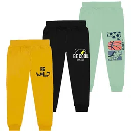 BAESD Boys Pack Of 3 Printed Joggers-picture-56