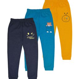 BAESD Infants Boys Pack Of 3 Graphic Printed Mid Rise Joggers-75