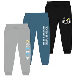 BAESD Boys Pack Of 3 Printed Regular Fit Joggers-image-30