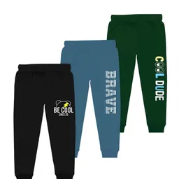 BAESD Boys Pack Of 3 Printed Joggers-picture-15