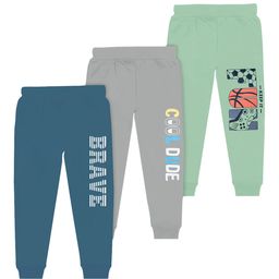 BAESD Boys Pack Of 3 Printed Regular Fit Joggers-image-25