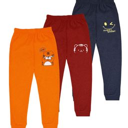BAESD Infant Boys Pack Of 3 Graphic Printed Joggers-98