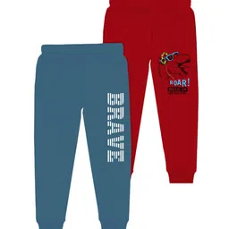 BAESD Boys Pack Of 2 Printed Joggers-picture-28