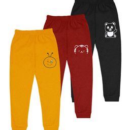 BAESD Infant Boys Pack Of 3 Mid Rise Joggers-98